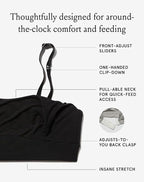 Bodily Everything Bra for Pregnancy, Nursing & Breastfeeding, Maternity & Sleep - Image 3