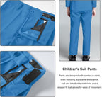 Boys Suit for Kids Teens Formal 5 Piece Tuxedo Suit Set - Image 5