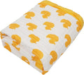 Organic Cotton Muslin Baby Blanket by Natchiketa