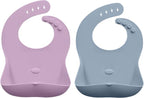 Abiie Ruby Wrapp Silicone Bibs for Babies by Abiie