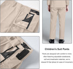 Boys Suit for Kids Teens Formal 5 Piece Tuxedo Suit Set - Image 5
