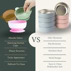 Monkey Proof™ Non-Toxic Stainless Steel Child Bowl 5” - Image 3