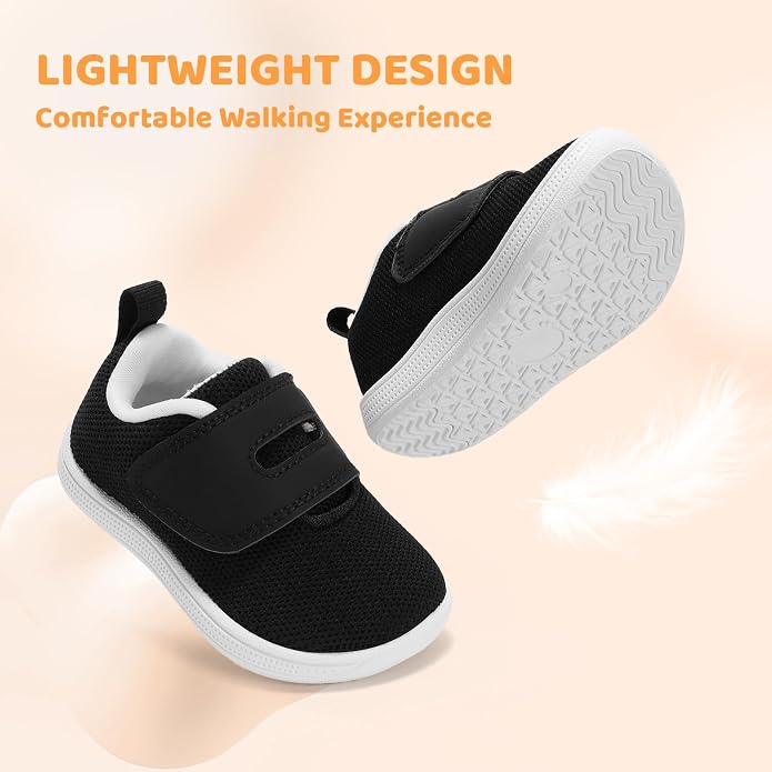 Baby Boy Girl Shoes Toddler Wide Toe Box Shoe Barefoot Non-Slip First Walking - Image 8