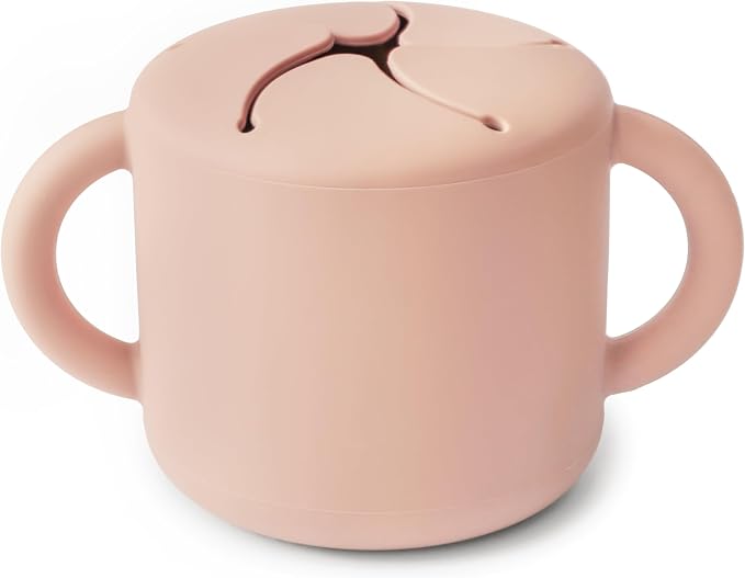 mushie Silicone Snack Cup | Spill Proof Food Container by mushie