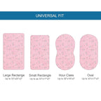 Bassinet Sheets 2 Pack, Stretchy Bassinet Sheet, Bassinet Sheets - Image 7