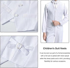 Boys Suit for Kids Teens Formal 5 Piece Tuxedo Suit Set - Image 4