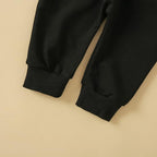 Toddler Baby Boy Clothes Solid Color Long Sleeve Crewneck Sweatshirt Top Casual - Image 6