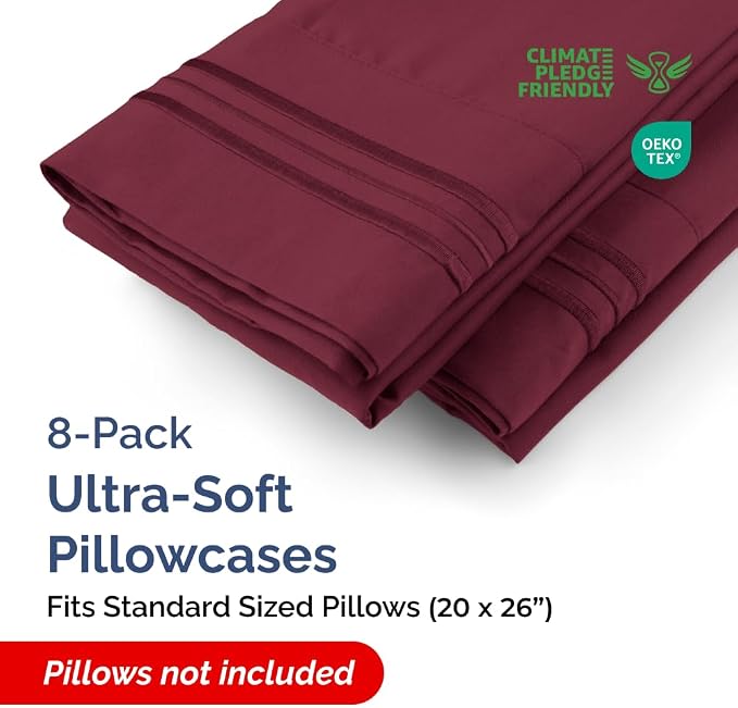 Standard Pillow Cases Set of 8 - Image 2