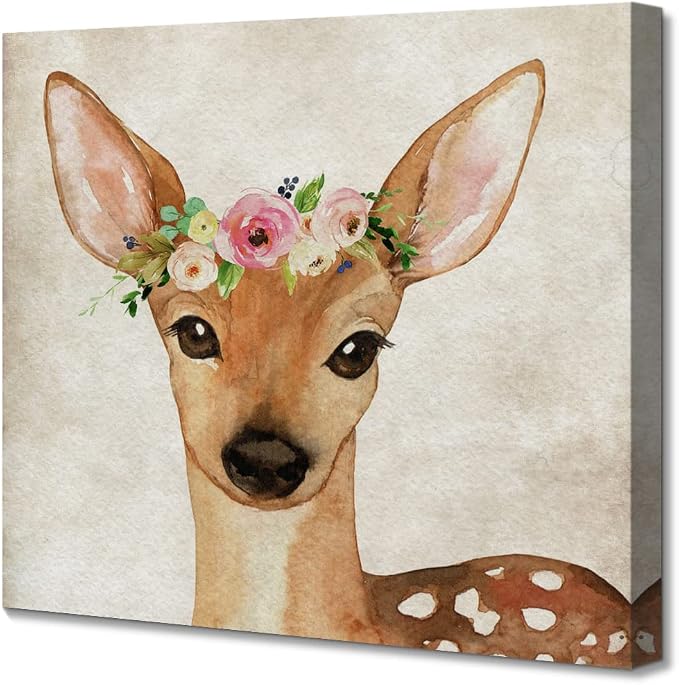ORIDOMY Cute Deer Baby Wall Décor - Image 3