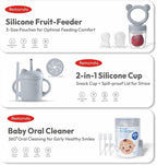 Remonda 23-Piece BPA-Free Silicone Baby Feeding Set | Extra Large Suction Plates - Image 5