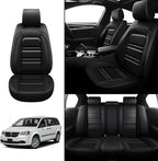 Seat Covers for Dodge Grand Caravan 1999-2020 | 5-Seats Leather Seat Covers - Image 2