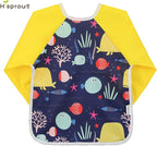 Infant Toddler Baby Waterproof Sleeved Bib, Bib - Image 2