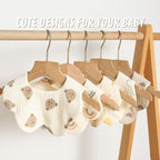 4 Pack Baby Bandana Bibs - Image 4