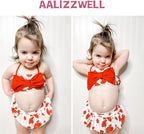 Aalizzwell Baby Girl 2-Piece Bikini Swimsuit - Image 2