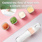 Haakaa Silicone Baby Food Dispensing Spoon Feeder 4oz - Image 7