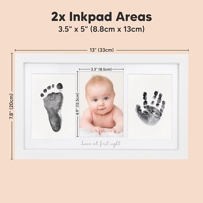 Inkless Baby Hand and Footprint Kit Boy, Girl - Image 4