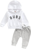 2Pcs Baby Boys Hoodie Tops Pants Set Dinosaur Deer Print Sweatsuit Fall Winter by CIYCUIT