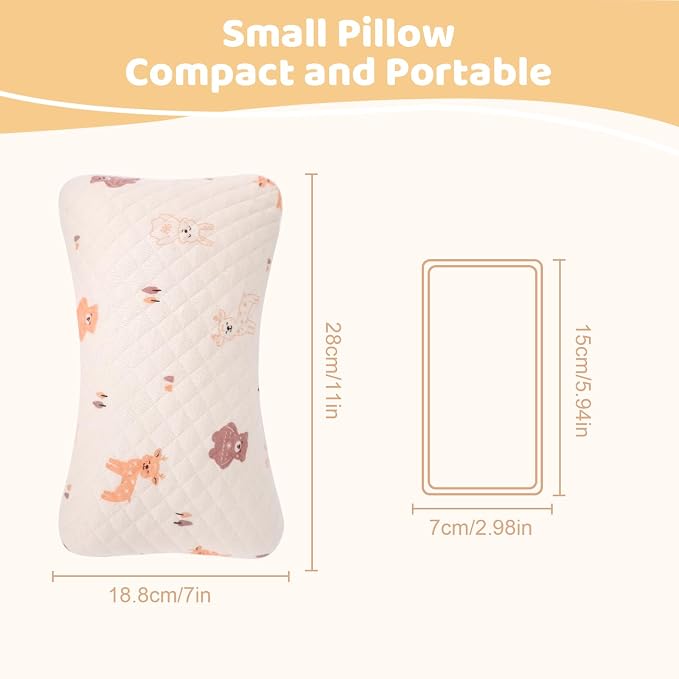 vocheer Small Pillows for Sleeping, Tiny Pillows for Neck, Lumbar and Knee - Image 8
