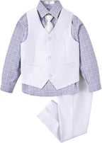 Boys Vest Set Formal Dress Suits Wedding Outfit Dresswear by Lycody