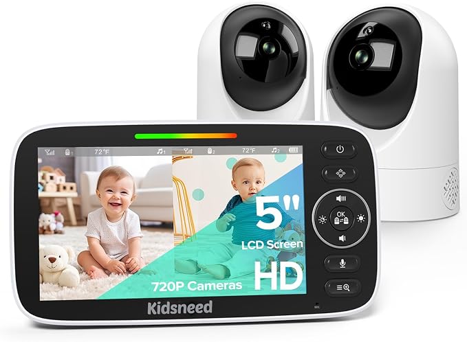 Kidsneed 5" Split Baby Monitor by KidsneedBabyMonitor