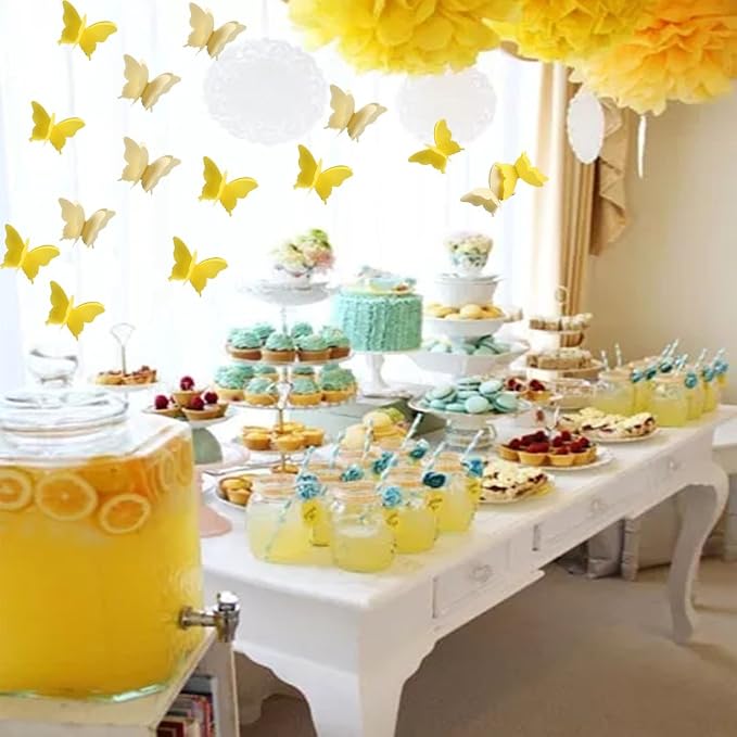 Butterfly Banner Decorative Paper Garland - Image 4