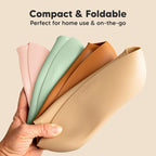 KeaBabies 2-Pack Silicone Baby Bibs - Image 8
