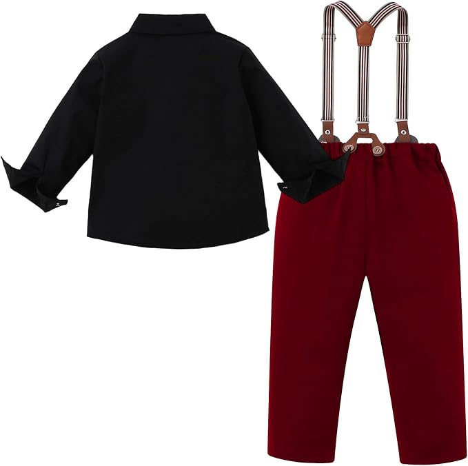 Toddler Boy Outfit Boy Dress Shirt - Image 6