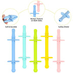 Fu Store Hollow Teether Tube Chew Straw Toy - Image 3