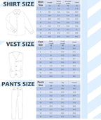 Boys Suits Formal Dress Vest and Pants Set - Image 6