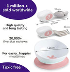 doddl Toddler Utensils, Ergonomic Fork and Spoon Set - Image 2