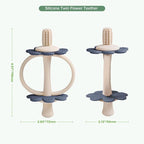 haakaa Silicone Teething Toy, Nipple-Shaped End - Image 9