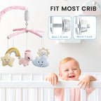 Feisike Crib Mobile for Girls - Image 4