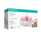 Nanobebe Flexy Silicone Baby Bottle, Anti-Colic, Natural Feel, Non-Collapsing - Image 7