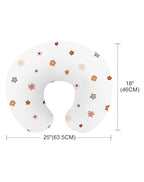 Nursing Pillow Covers 2 Pack, Muslin Nursing Cover - Image 2