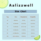 Aalizzwell Baby Girls Long Sleeve One Piece Swimsuit - Image 6