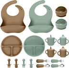 Silicone Baby Feeding Set, Eating Essentials Utensils by Unknown