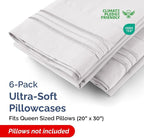 Queen Pillow Cases Set of 6 - Image 2