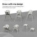 Mompush Olli 7-in-1 Convertible High Chair - Image 2