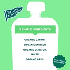 Serenity Kids 6+ Month Organic Veggie Puree Baby Snacks Pouches - Image 3