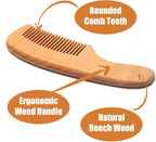 Wooden Baby Hair Brush and Comb Set - Image 4