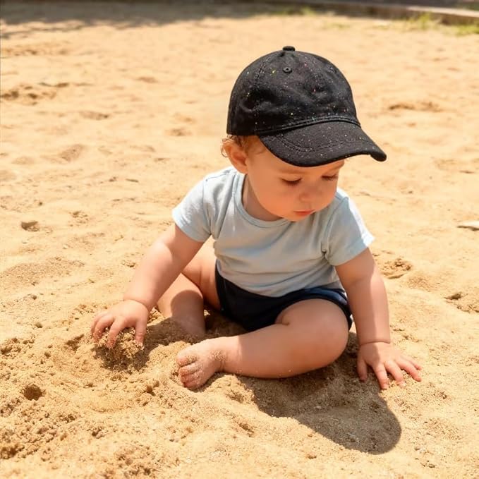 Keepersheep Baby Baseball Cap Infant Sun Hat, Cotton Knit - Image 4