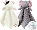 CREVENT Cozy Plush Baby Security Blanket, Loveys by CREVENT