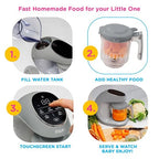 EVLA'S Baby Food Maker, Baby Food Processor - Image 5