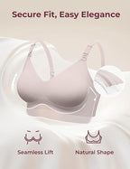 Momcozy Nursing Bras for Breastfeeding, YN21 Seamless Ultra Comfort Maternity - Image 3