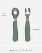Lalo Big Bites Kids Dinnerware Starter Set - Image 5