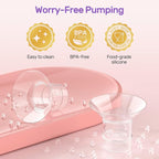 Nuliie 8PCS Silicone Flanges Insert Replacement Kit, Flange Sizing Kit 21mm - Image 3
