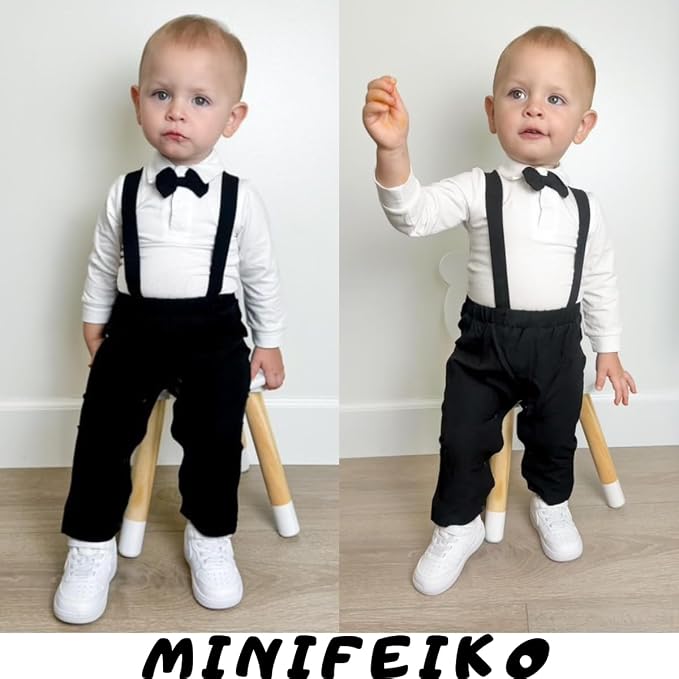 Baby Boy Gentleman Outfit - Image 3