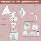 4pcs Silicone Membrane Breast Pump Replacement Parts - Image 2
