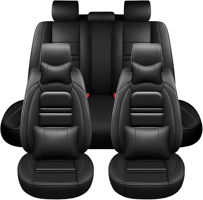 Car Seat Covers for Audi q7 2017-2025 | 5-Seats Seat Covers, Waterproof Seat by PACKMACH