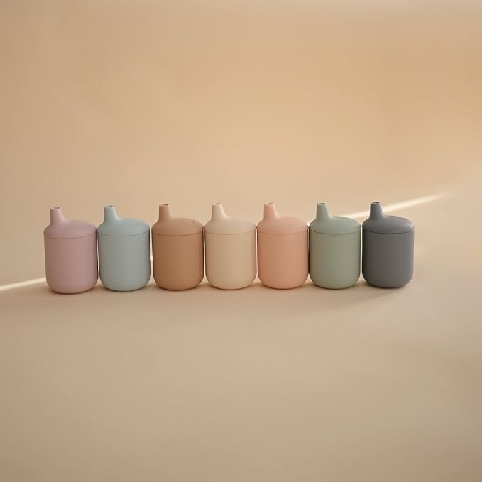 mushie 100% Silicone Baby Sippy Cup | 6 Months+ - Image 2